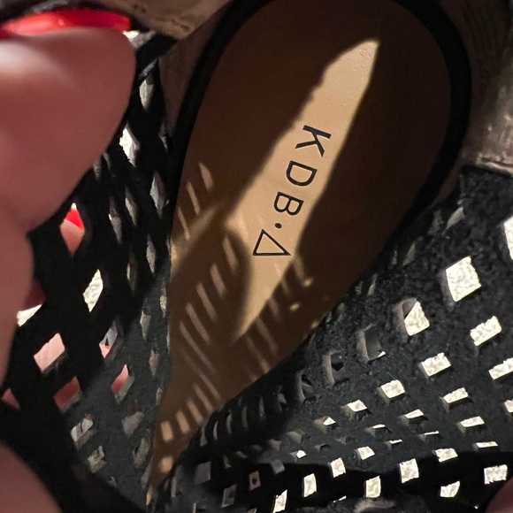 Kelsi Dagger Brooklyn open heal booties.  PLUS FREE SHIPPING - Picture 6 of 7